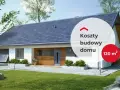 Nowoczesny dom 120 m², z drewnianą elewacją i szarym dachem. Poznaj etapy budowy domu i kosztorys.