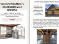 Remont starego domu z drewna: odsłonięcie konstrukcji. Zobacz, jak krok po kroku przebiegał ten etap prac.