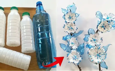 Jak zrobić kwietnik z butelek plastikowych - łatwy sposób na recykling