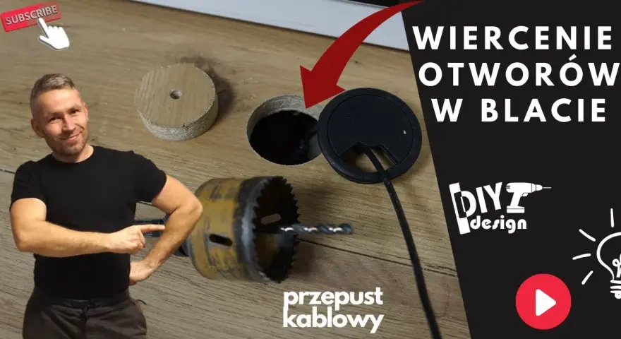 Czym wyciąć otwór w blacie kuchennym, by uniknąć zniszczeń?